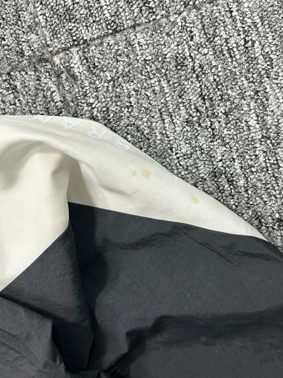 아디다스 블랙 화이트 우븐 트랙탑 바람막이 M 상품이미지6