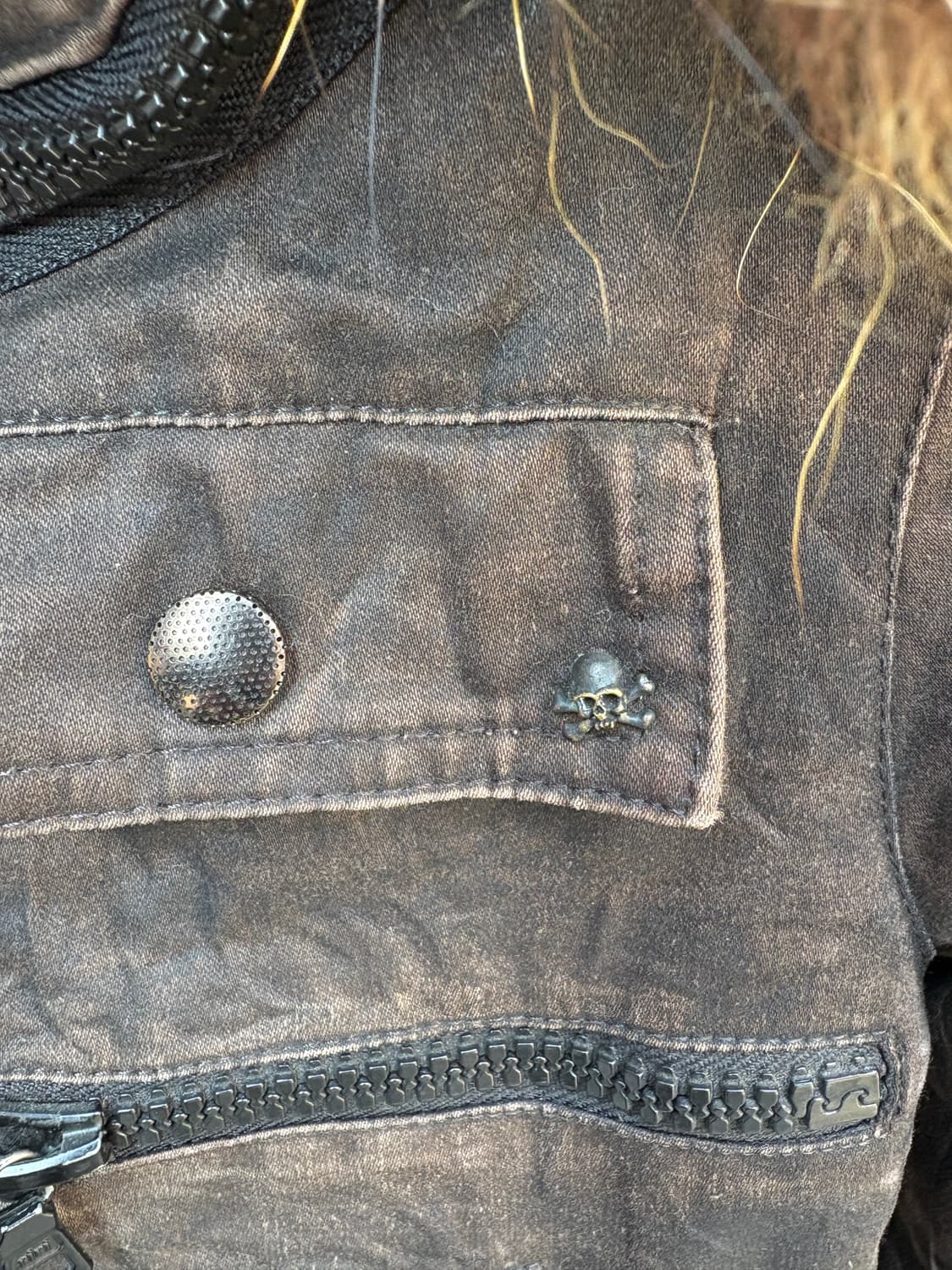 Roen 라쿤 퍼 자켓 상품이미지3