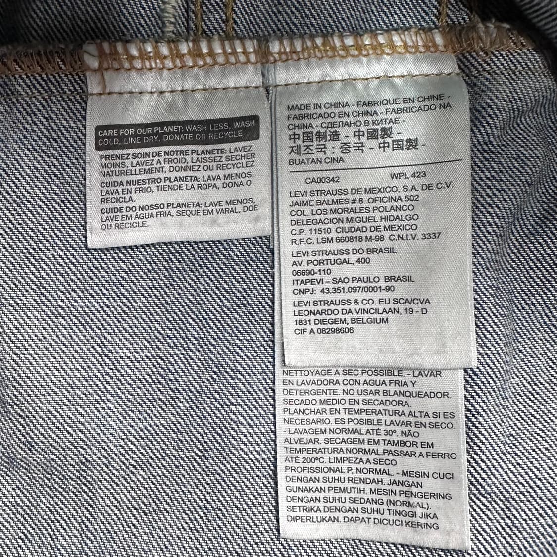 리바이스 트러커  데님 자켓   상품이미지8