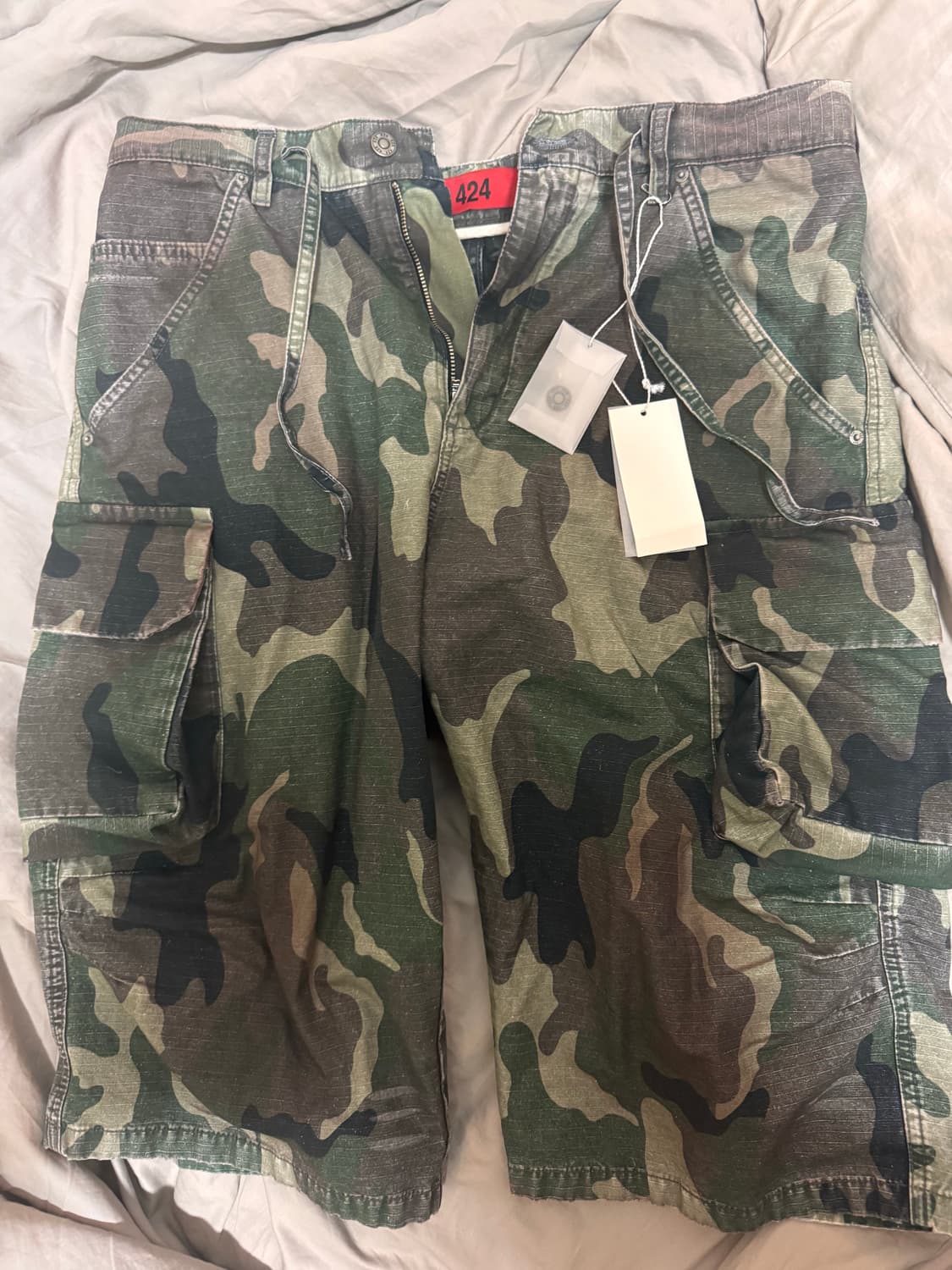 (48) 424 카모 버뮤다팬츠 상품이미지2