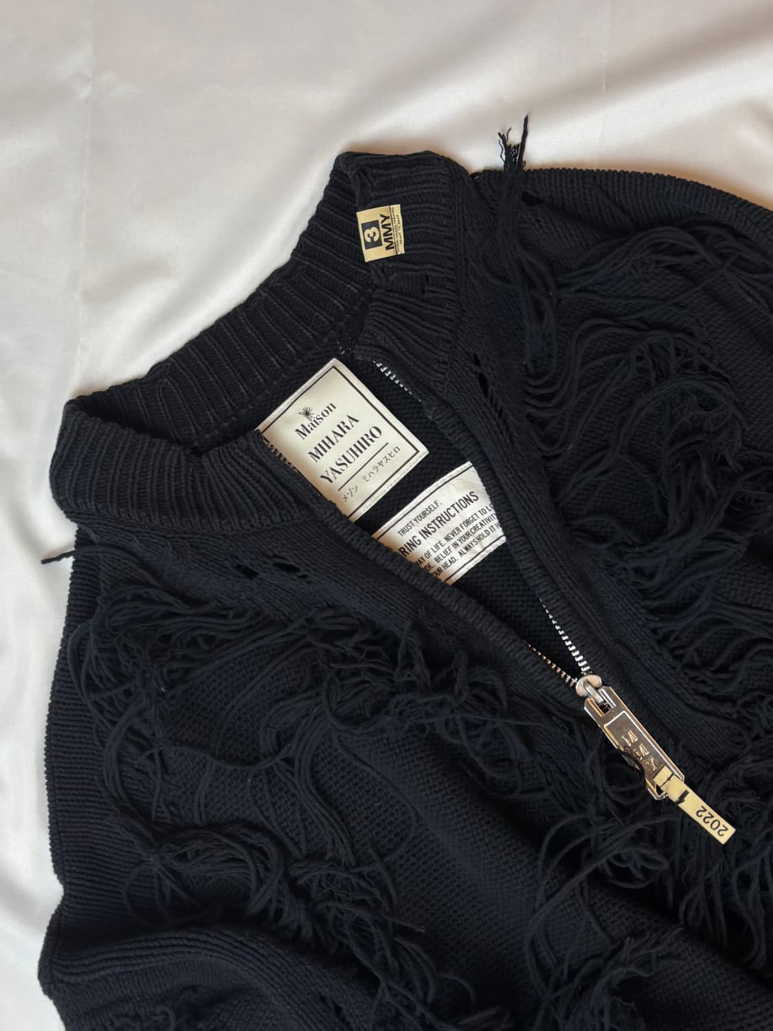 Mihara Yasuhiro 니트 집업 상품이미지1