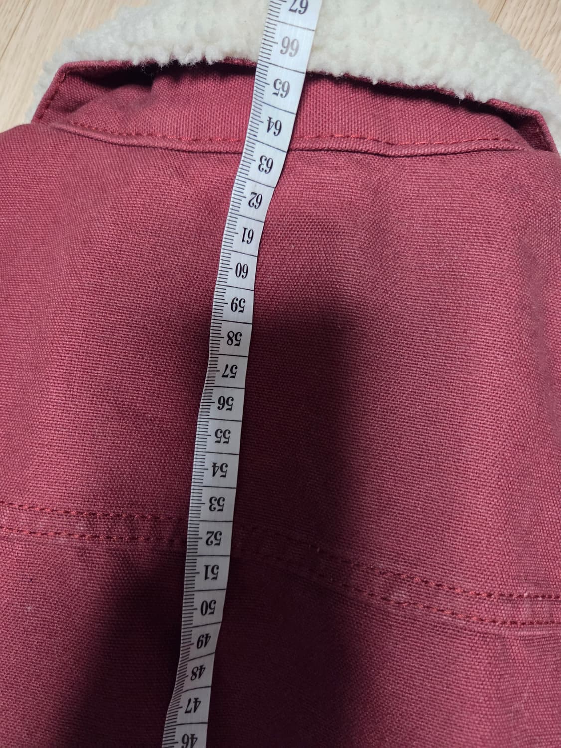 LEVIS 자켓 양털 쉐르파 봄버 트러커 버건디 와인 점퍼 상품이미지6