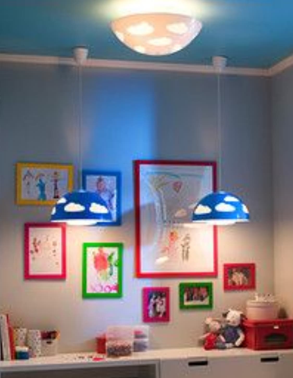 2000’s 이케아 Skojig 빈티지 조명 팬던트 천장등 미드센츄리 상품이미지2