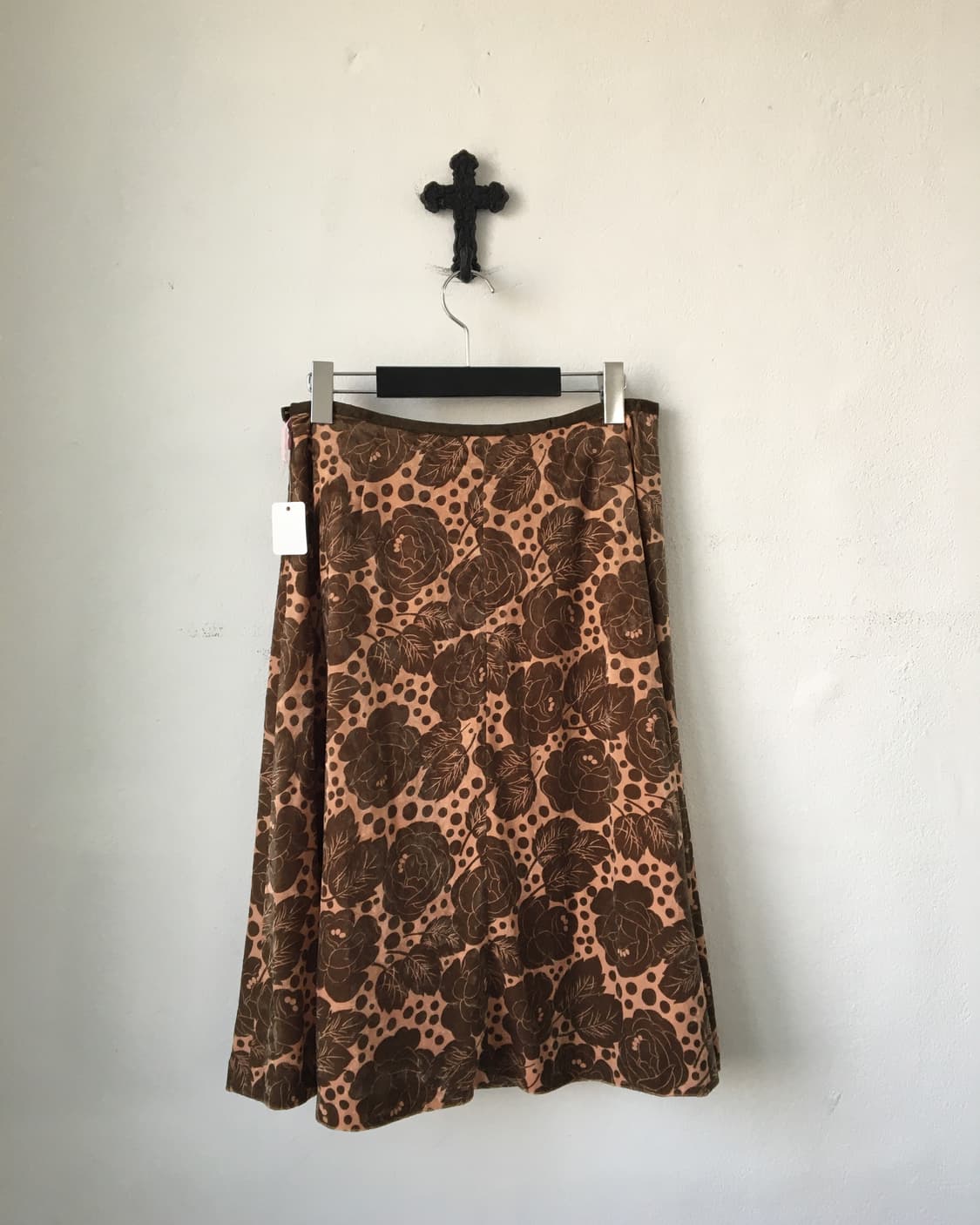 Pattern velvet skirt 상품이미지2