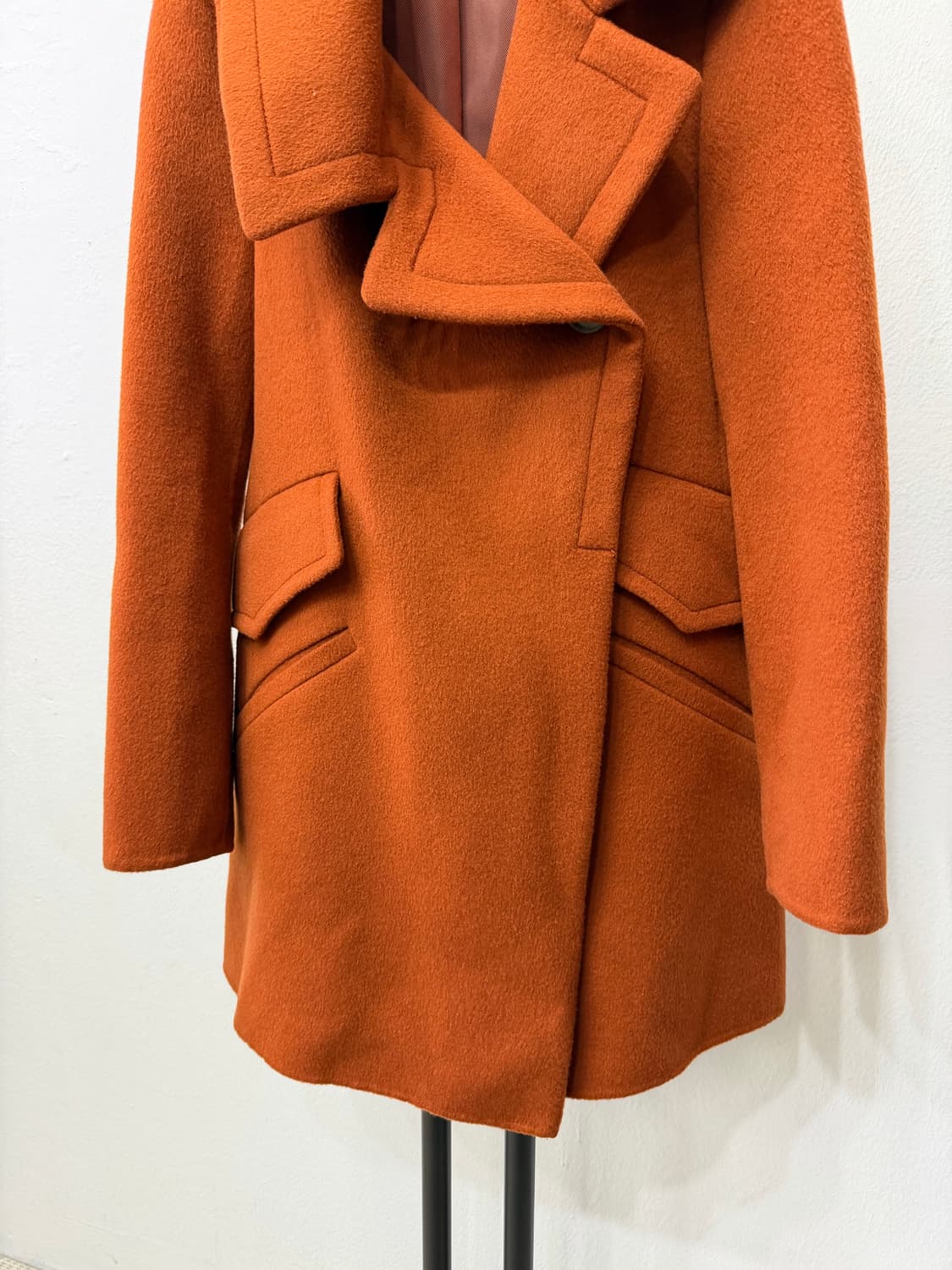 정품) TIME 타임 한섬 캐시미어 코트 82 상품이미지4