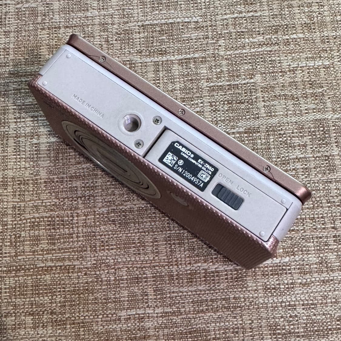 카시오 casio zr-50 틸트액정 셀카가능 빈티지 디카 카메라 상품이미지2