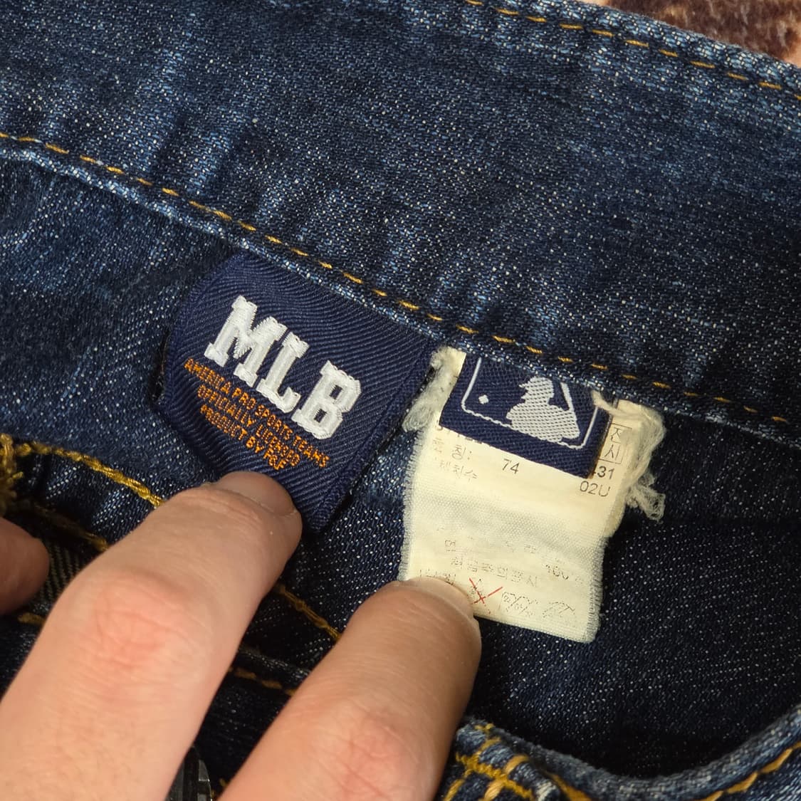 엠엘비 시카고 배색 데님 팬츠 상품이미지9