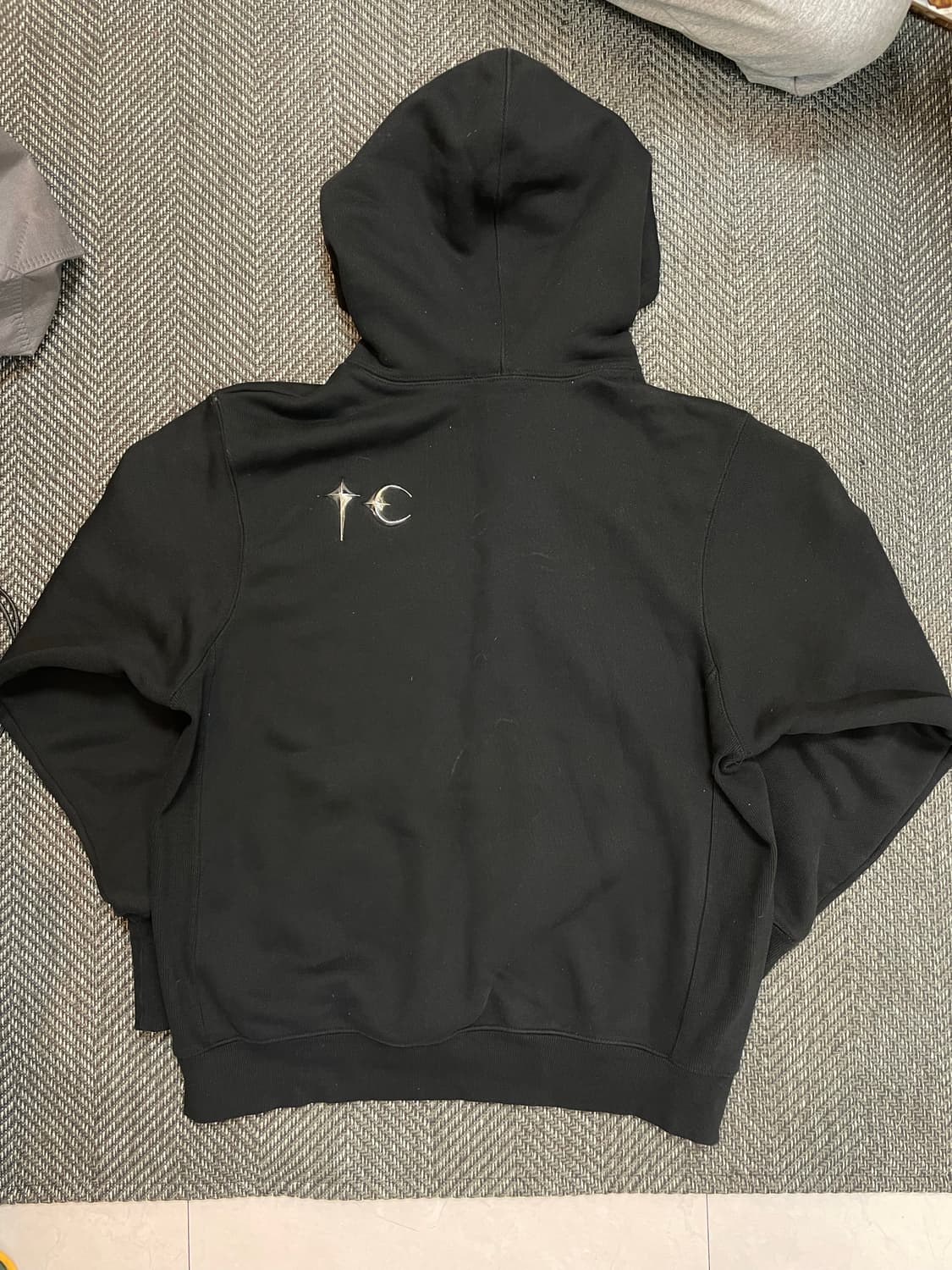 떠그클럽 아머 후드 블랙 2사이즈 상품이미지5