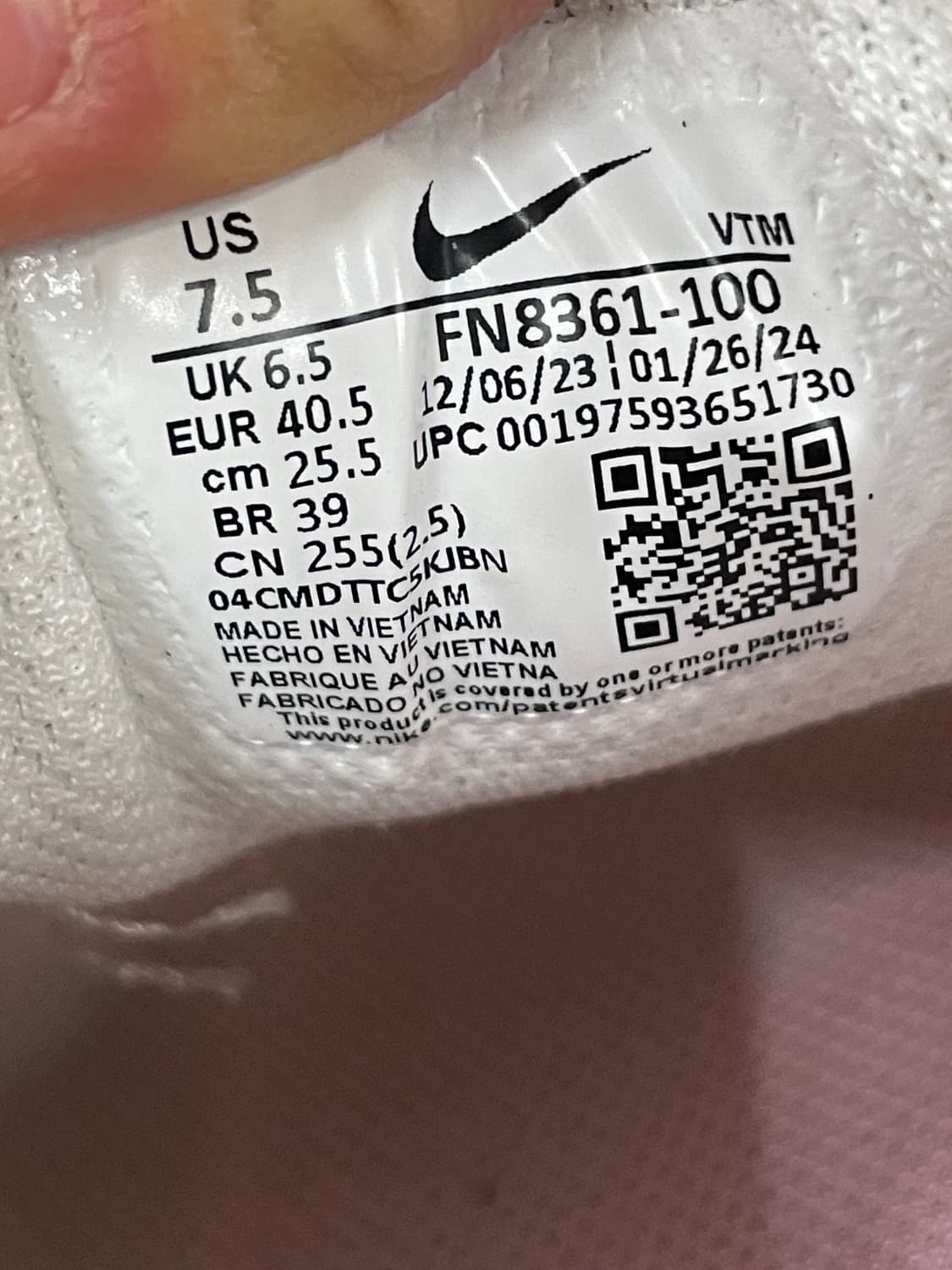 나이키 줌 보메로 5 세일 말라카이트 255 (gr-4301) 상품이미지10