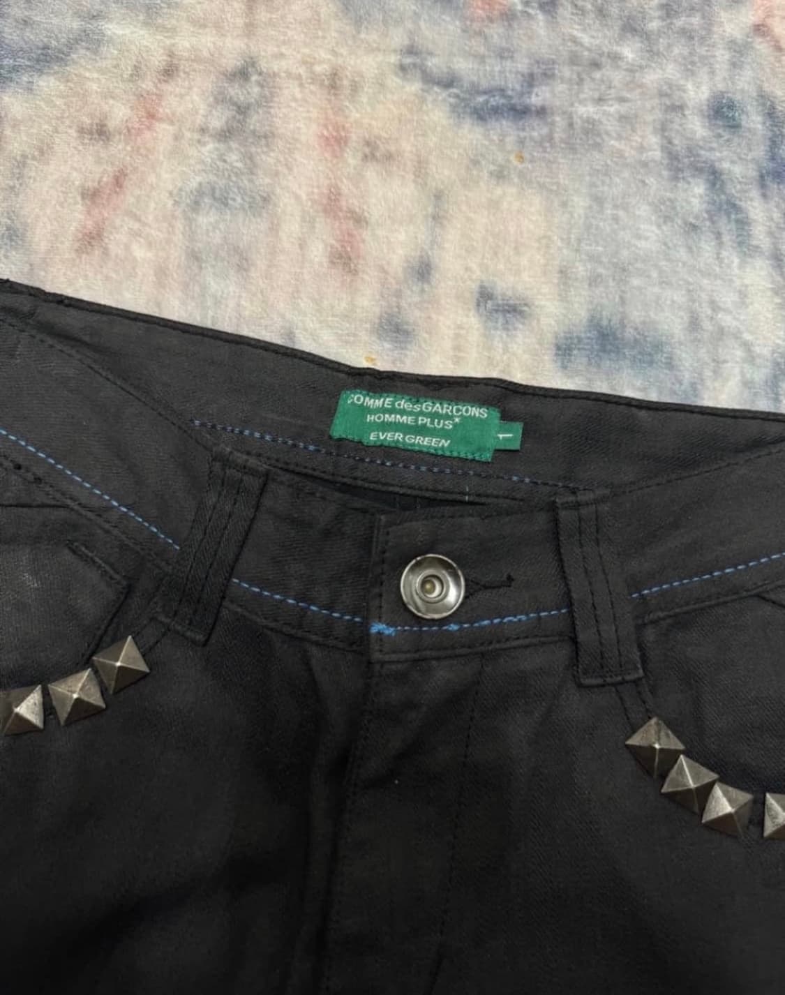 CDG Homme Plus stud rock coating jean 상품이미지7