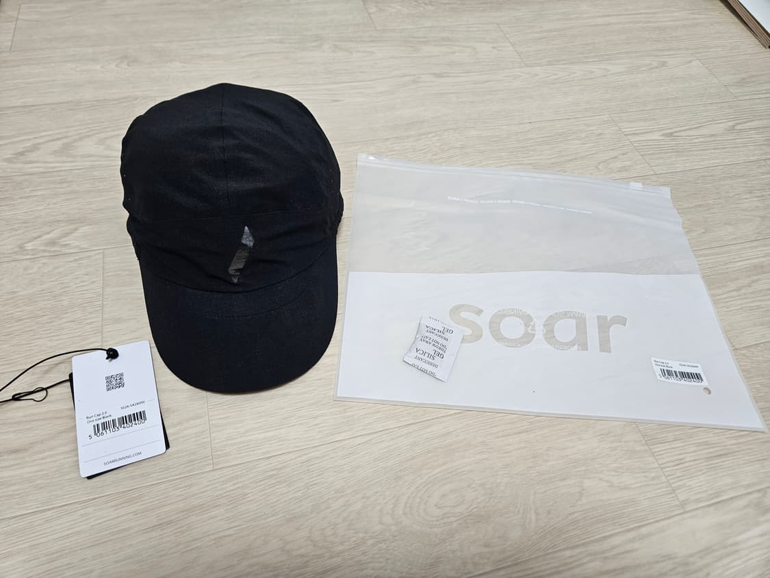 Soar run cap 2.0 Black 상품이미지1