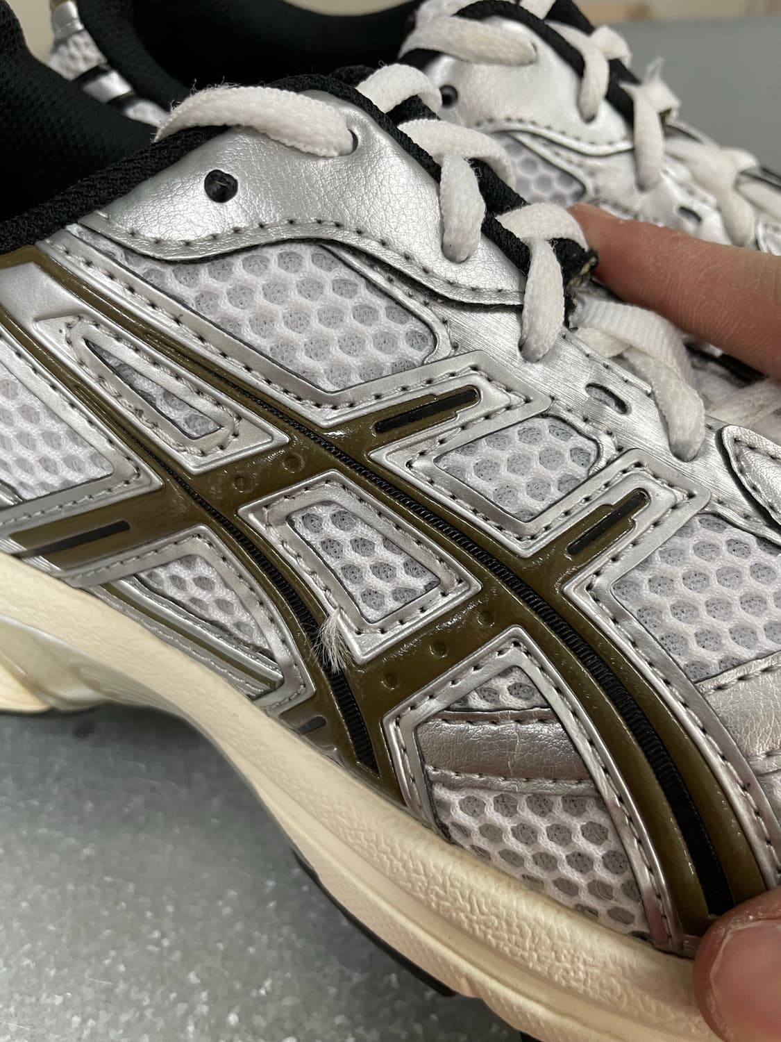 아식스 젤 1130 화이트 클레이 캐년 255 상품이미지7