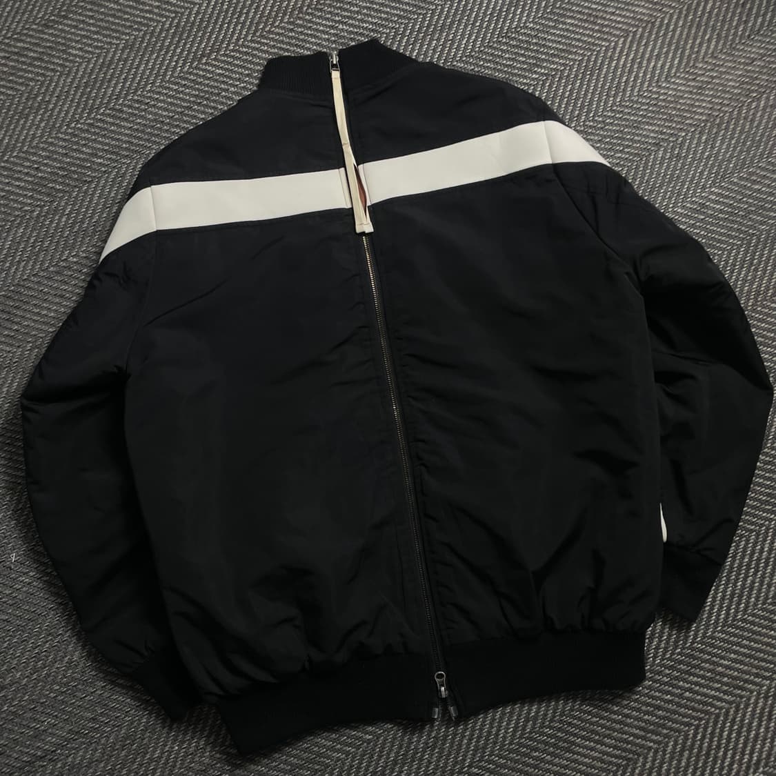 Venta Black 디테일 박시핏 블루종 봄버 자켓 y 4699 상품이미지1