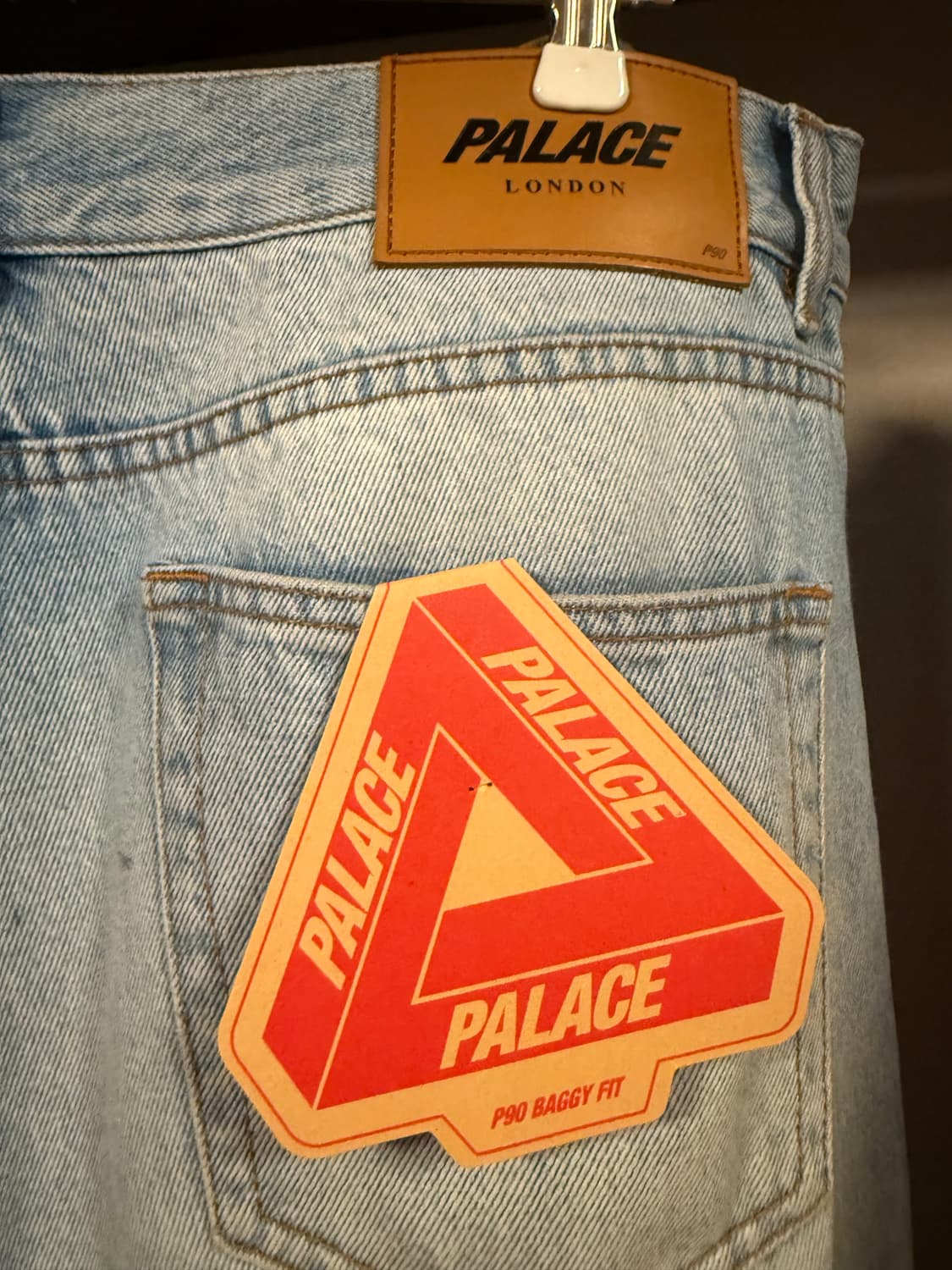 PALACE P90 BAGGY JEAN STONE WASH 상품이미지9