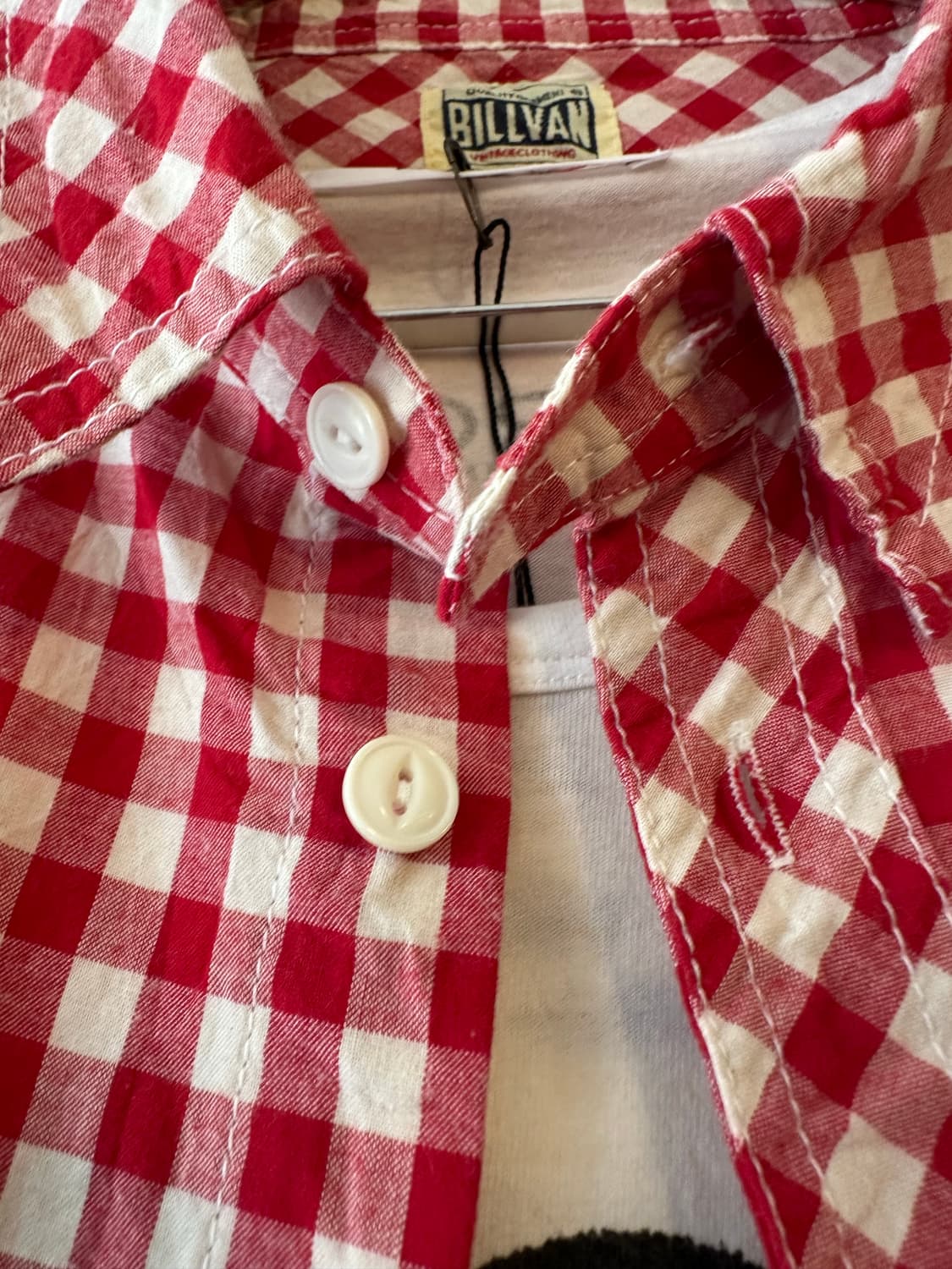 BILLVAN check  pocket-P shirt 상품이미지5