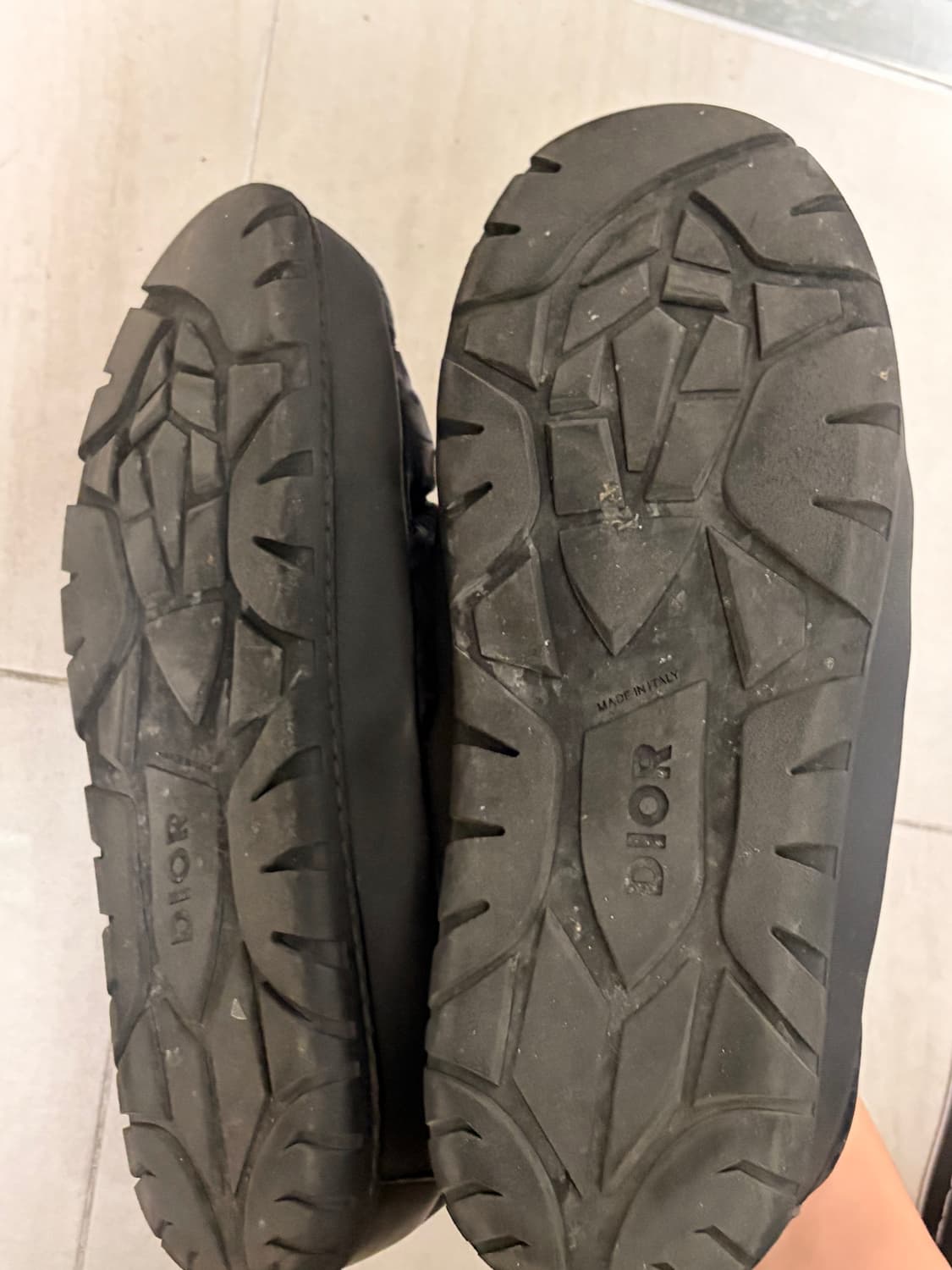 디올 슬리퍼 오블리크 테크니컬 패브릭 블랙 / 43size 상품이미지4