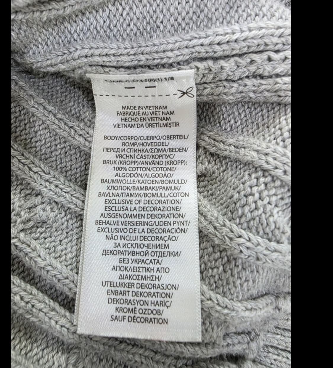 폴로 랄프로렌 케이블 니트 ~55반 상품이미지10