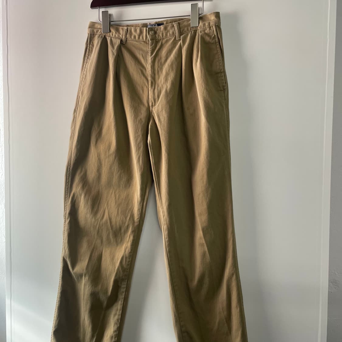 90s 폴로랄프로렌 투턱 치노팬츠 USA 상품이미지3