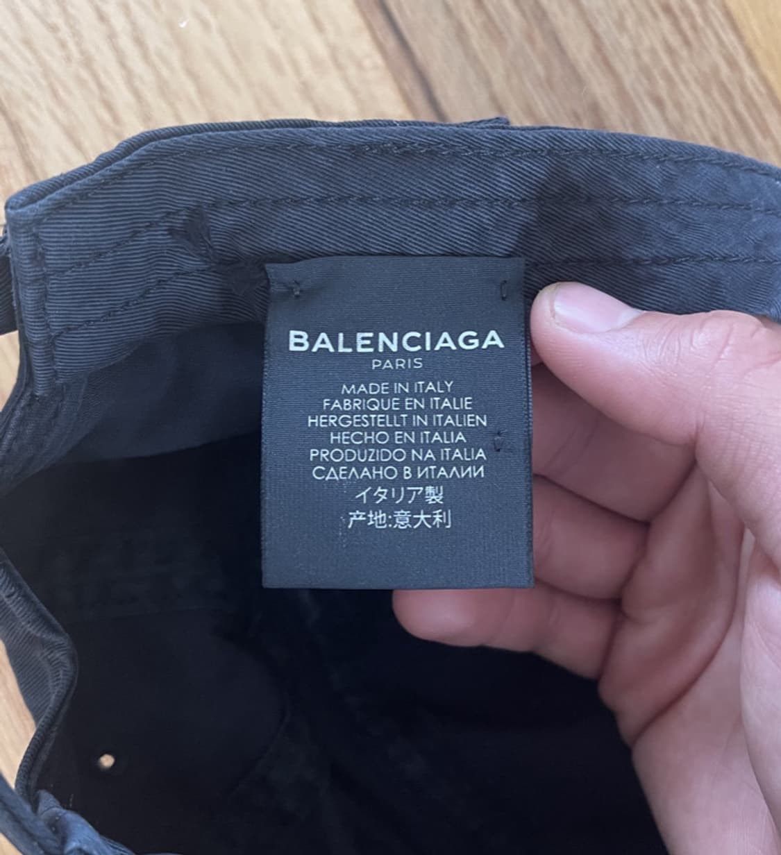 발렌시아가 옴므 볼캡 정품  상품이미지3