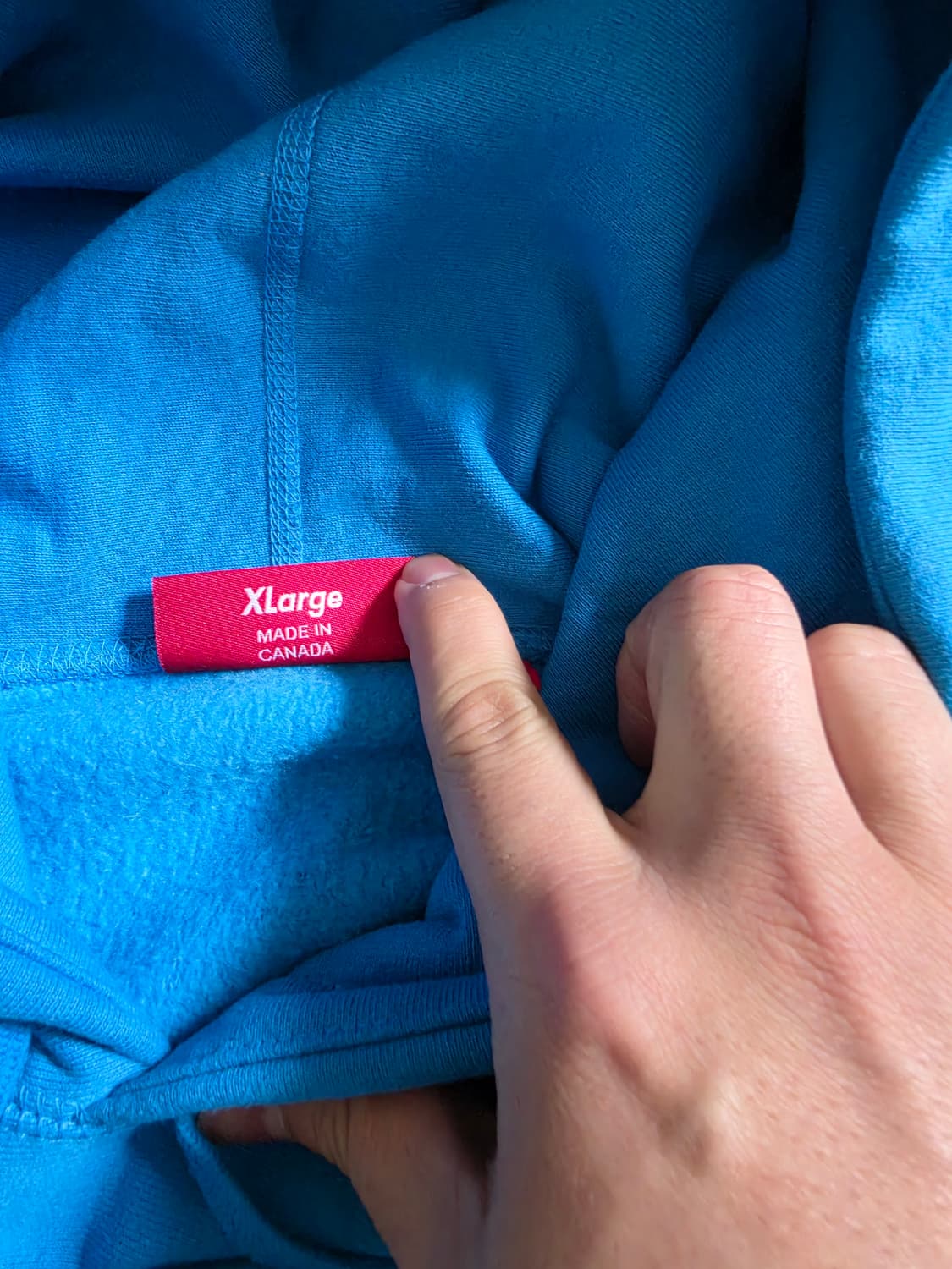 슈프림 박스로고 후드 스웨트셔츠 시안 - 25FW XL 상품이미지2