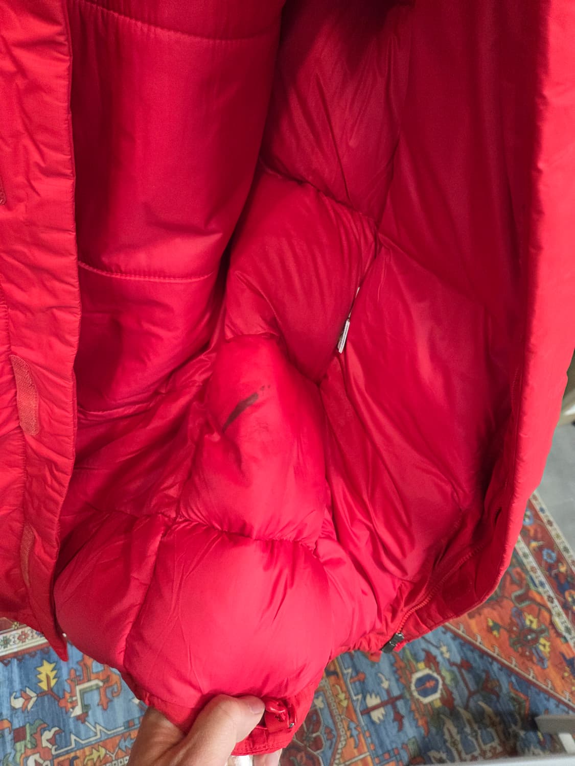 노스페이스 대장급 하이벤트 미들 구스다운 패딩 95 상품이미지7