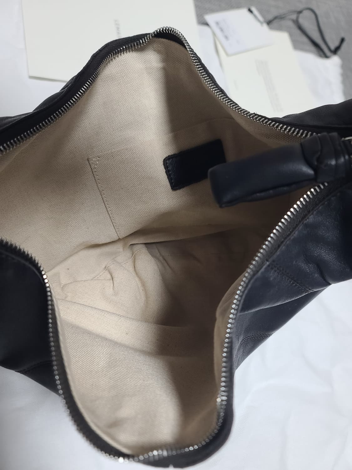 르메르 크루아상 포춘백 나파레더 라지 다크초콜릿 숄더백 상품이미지4