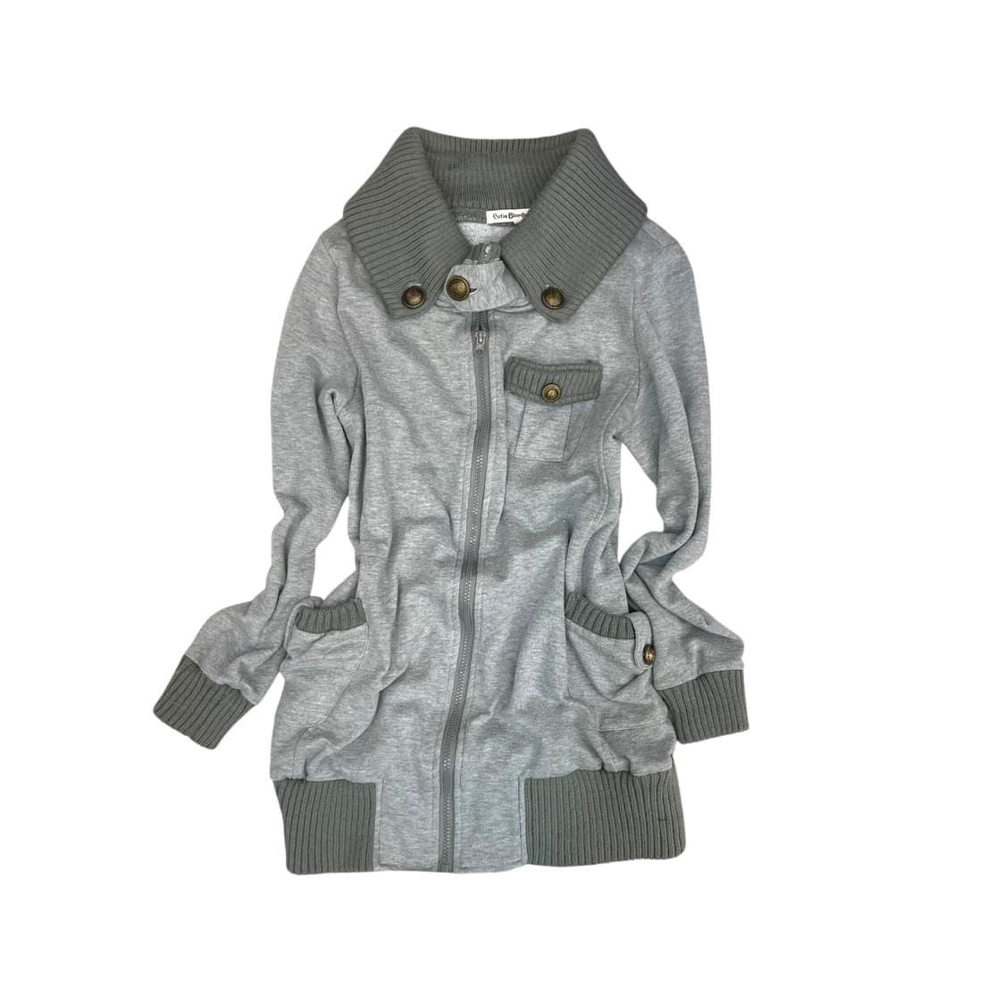 Gray zip -up  상품이미지1