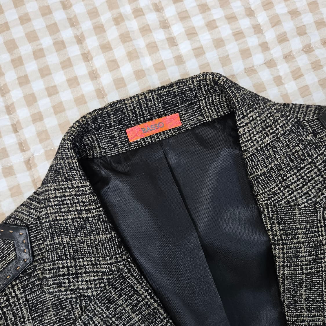 바쏘 울 블레이저 자켓 남자100 상품이미지2