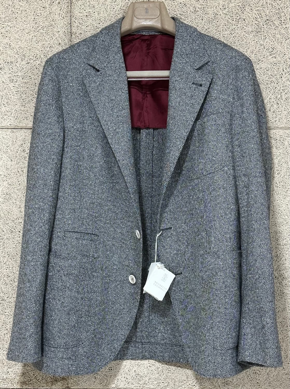 브루넬로 쿠치넬리 캐시미어 버진울 블레이저 자켓 새상품 상품이미지2