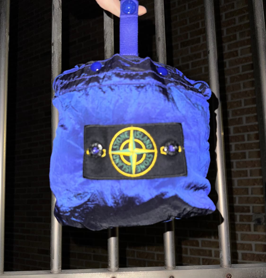 22SS 스톤아일랜드 패커블 나일론메탈 오버셔츠 L 상품이미지5