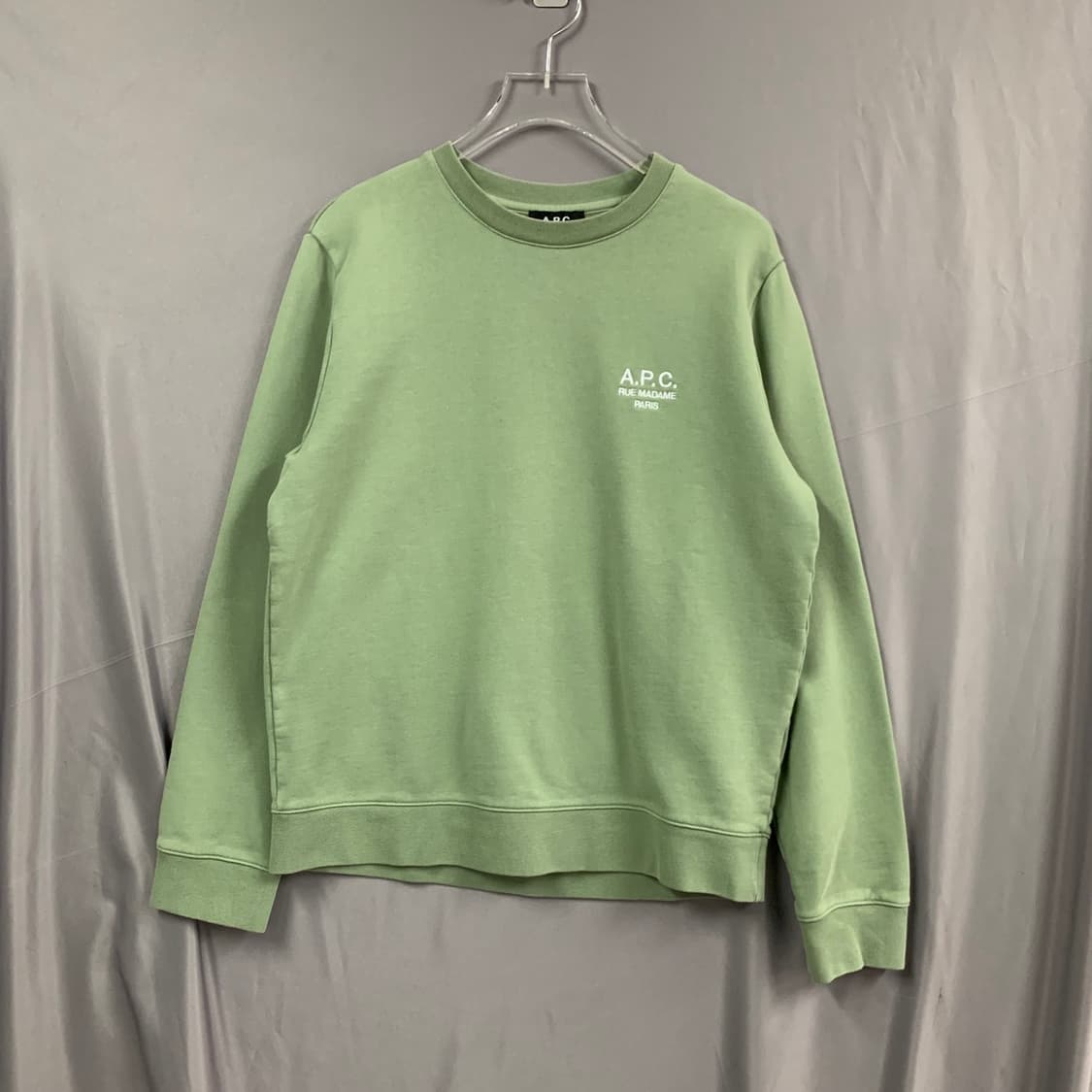 M A.P.C. 아페쎄 뤼 마담 그린 스웻셔츠 맨투맨 상품이미지1