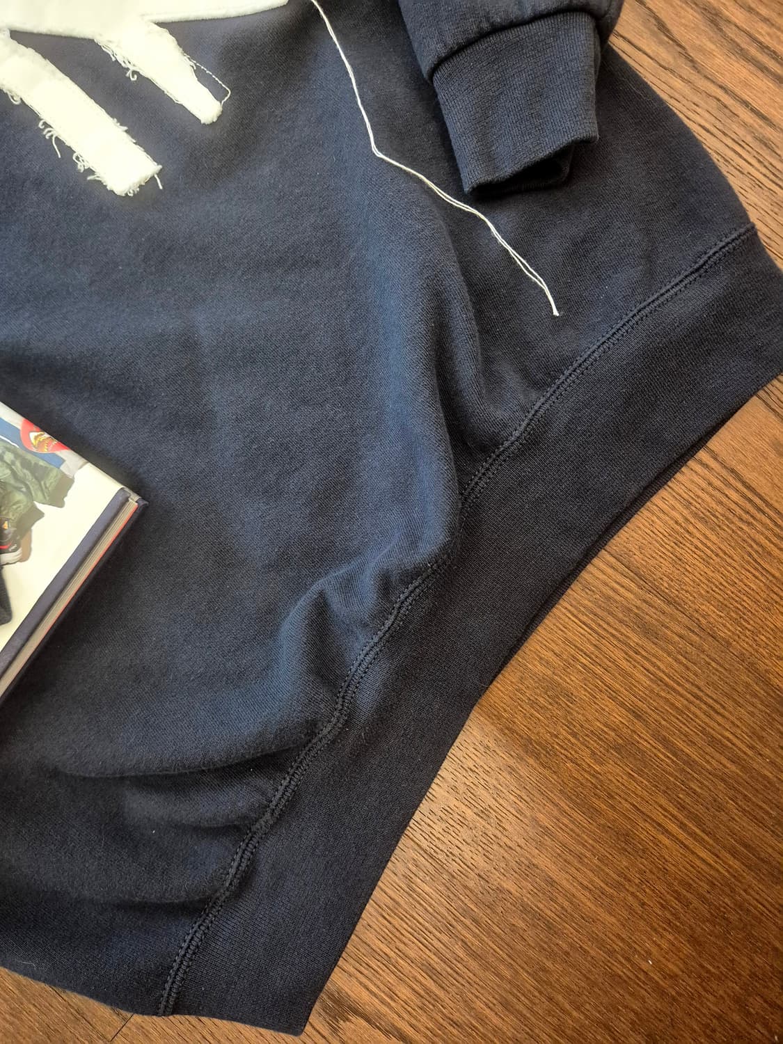 RUSSELL NY Appliquer Sweat(Navy) 상품이미지8