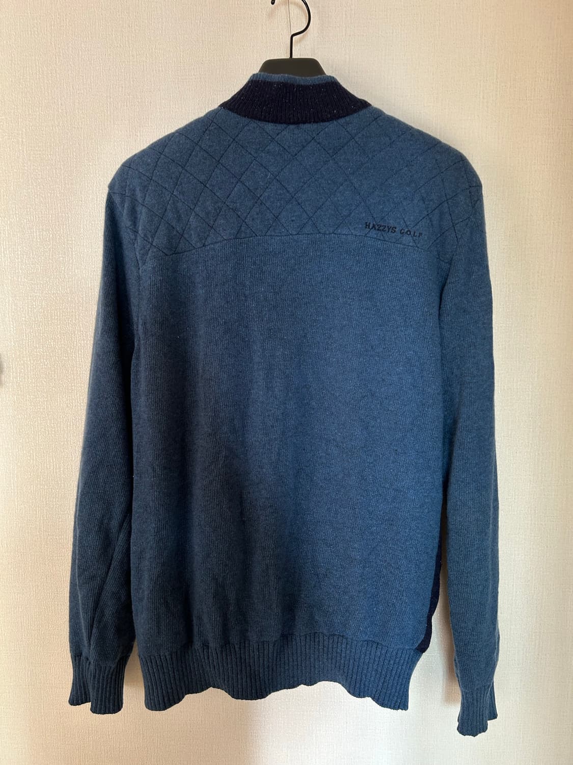 헤지스골프 남성 방풍 집업니트 상품이미지6