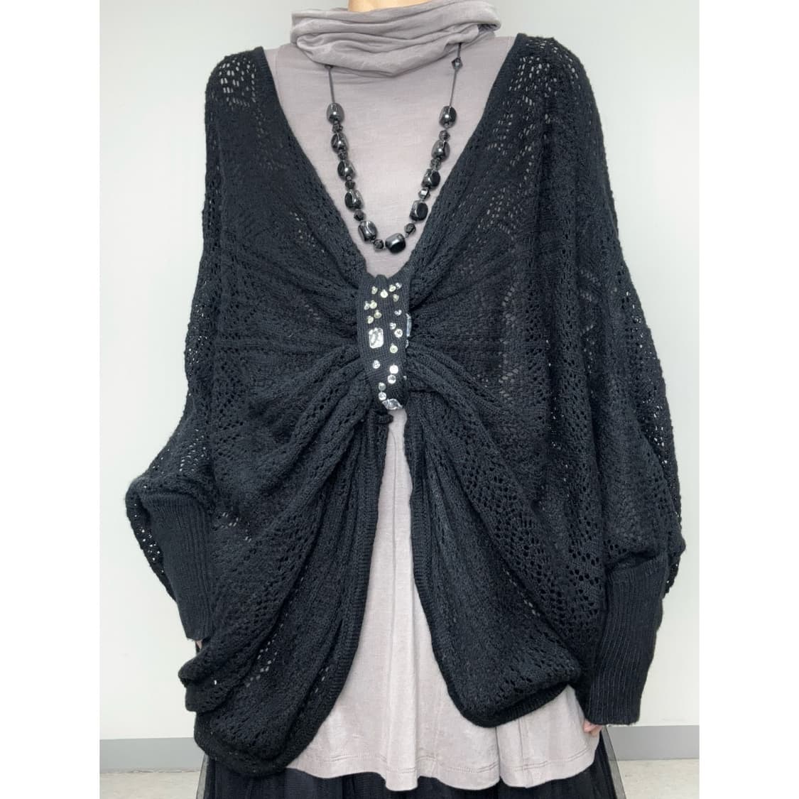 빈티지 블랙 목걸이 상품이미지5