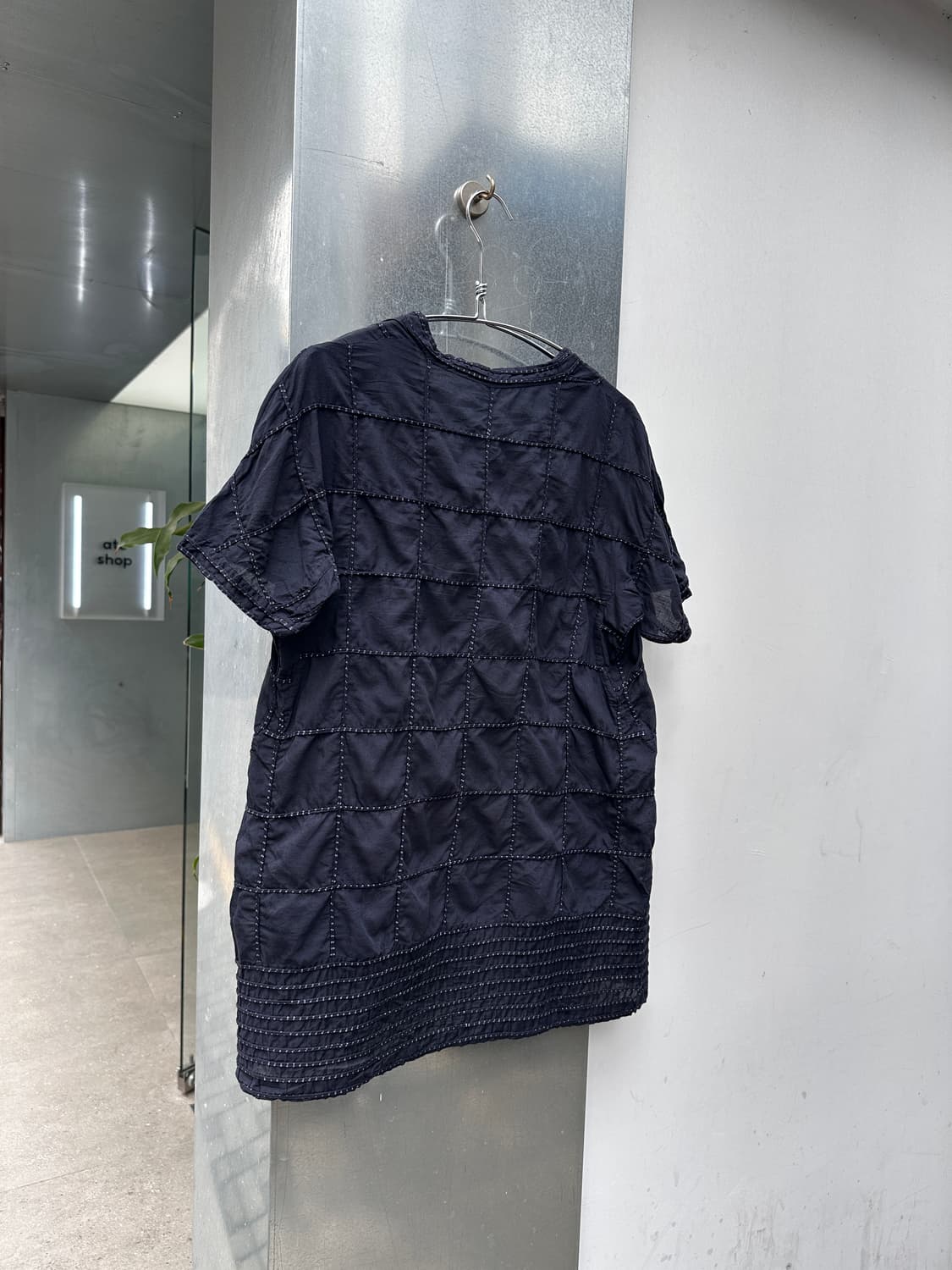 HaaT by ISSEY MIYAKE 패치워크 브이넥 반팔튜닉 상품이미지2