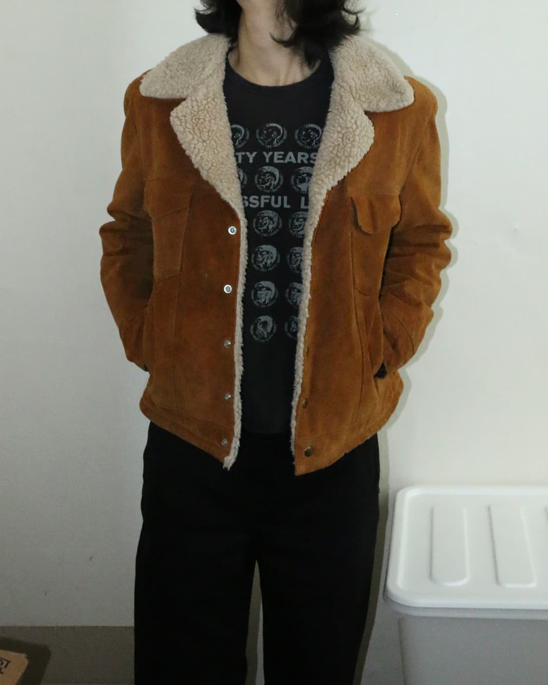 70s  Sears 시어링 스웨이드 자켓 상품이미지1