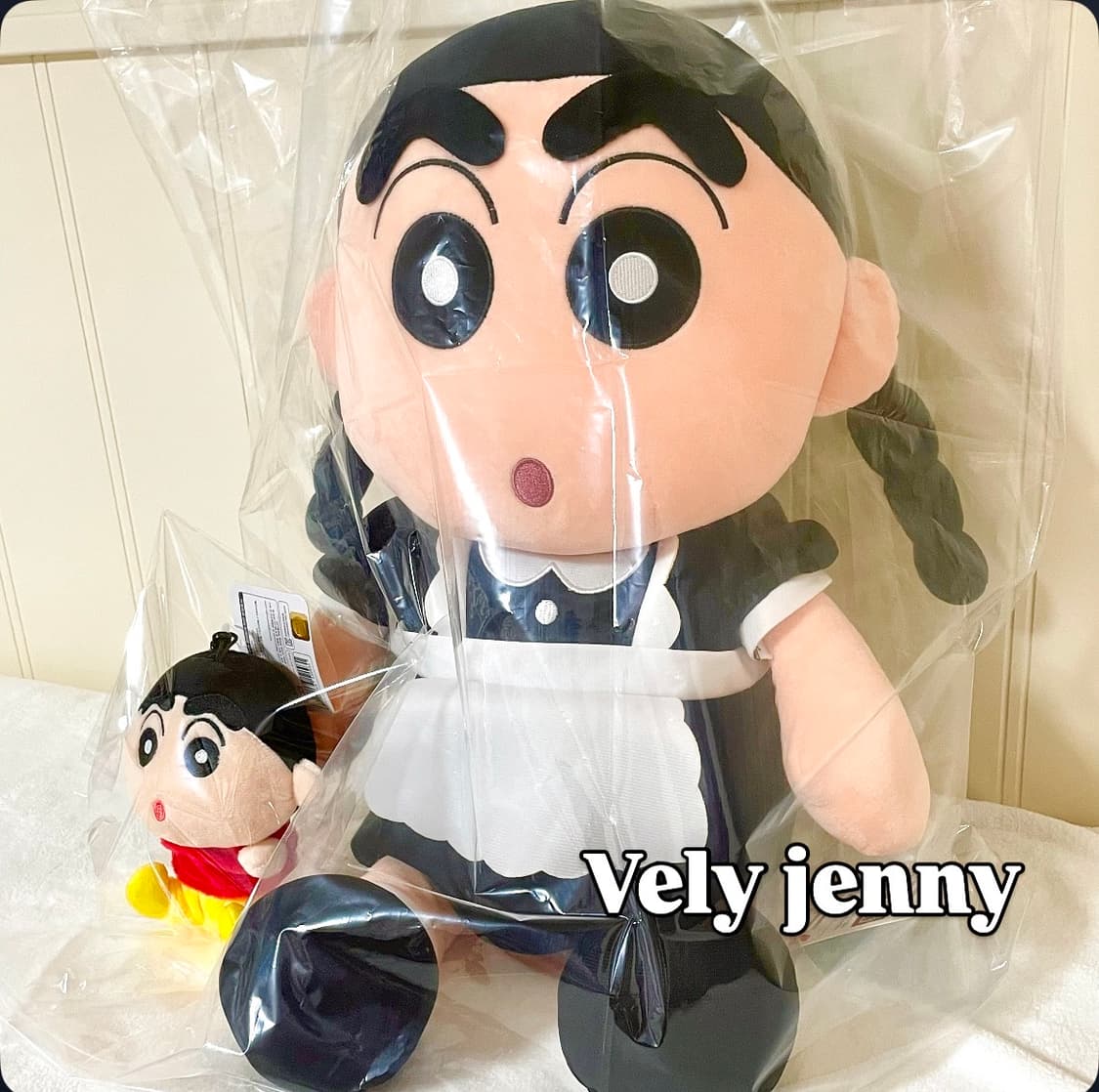 새상품)일괄 대형 메이드 짱구 인형+짱구 키링 상품이미지4