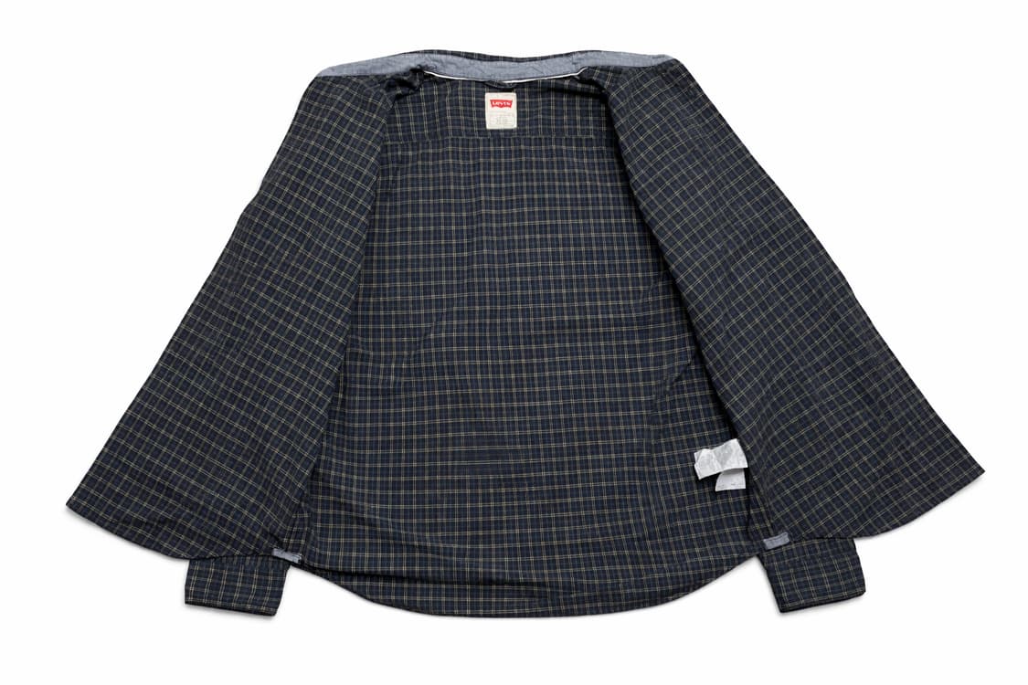 USA 00s 미국 빈티지 워크웨어 아메카지 리바이스 레드탭 체크 셔츠 상품이미지3