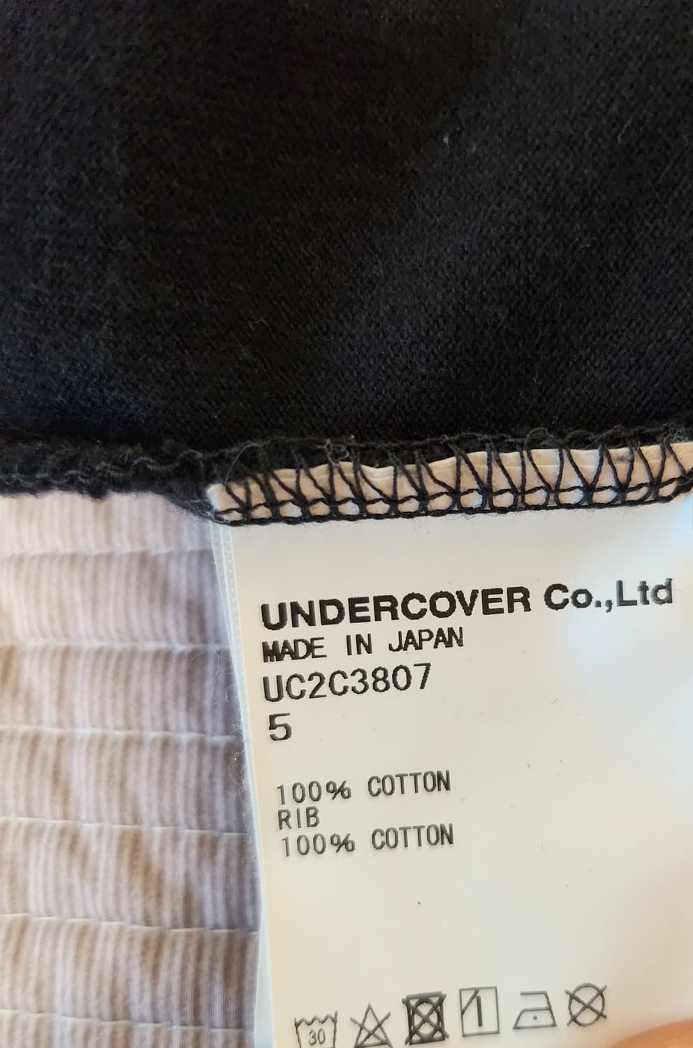 언더커버UNDERCOVER/플라워 프린팅 티셔츠/5 상품이미지6