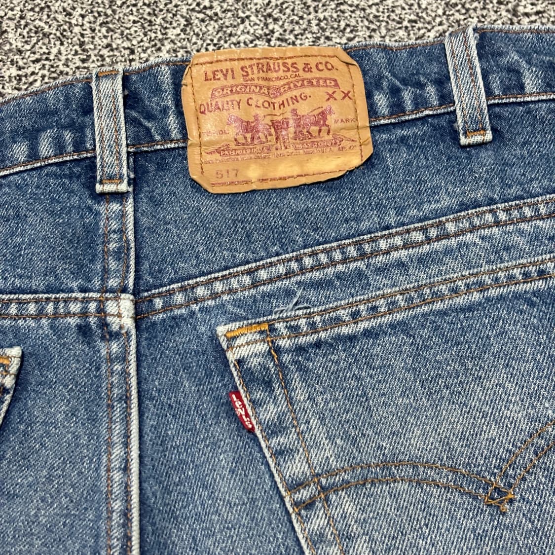 80s 빈티지 리바이스 517 허리42.5cm 상품이미지5