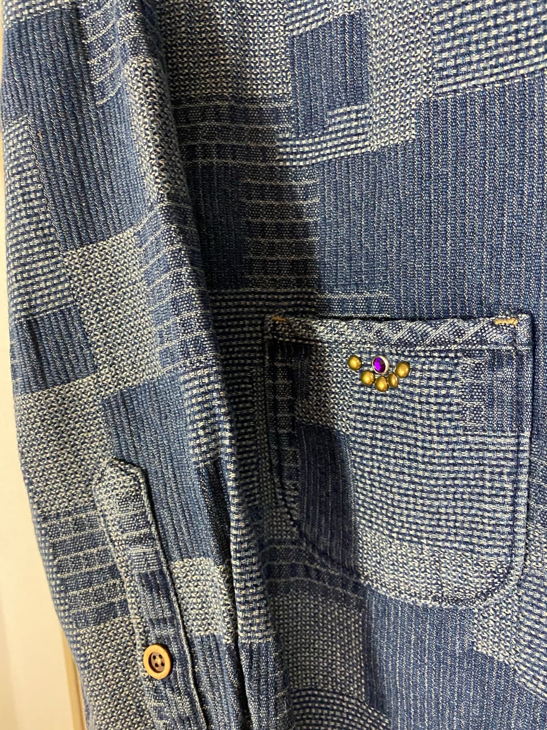 잼스톤 스터드 사시코 셔츠 상품이미지2