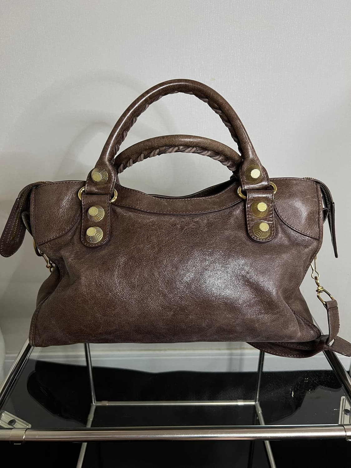 발렌시아가 시티백 자이언트 램스킨 상품이미지6