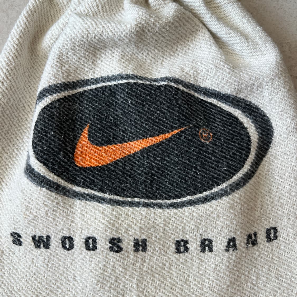 빈티지 90s Nike 스우시 로고 스트링 백 상품이미지3
