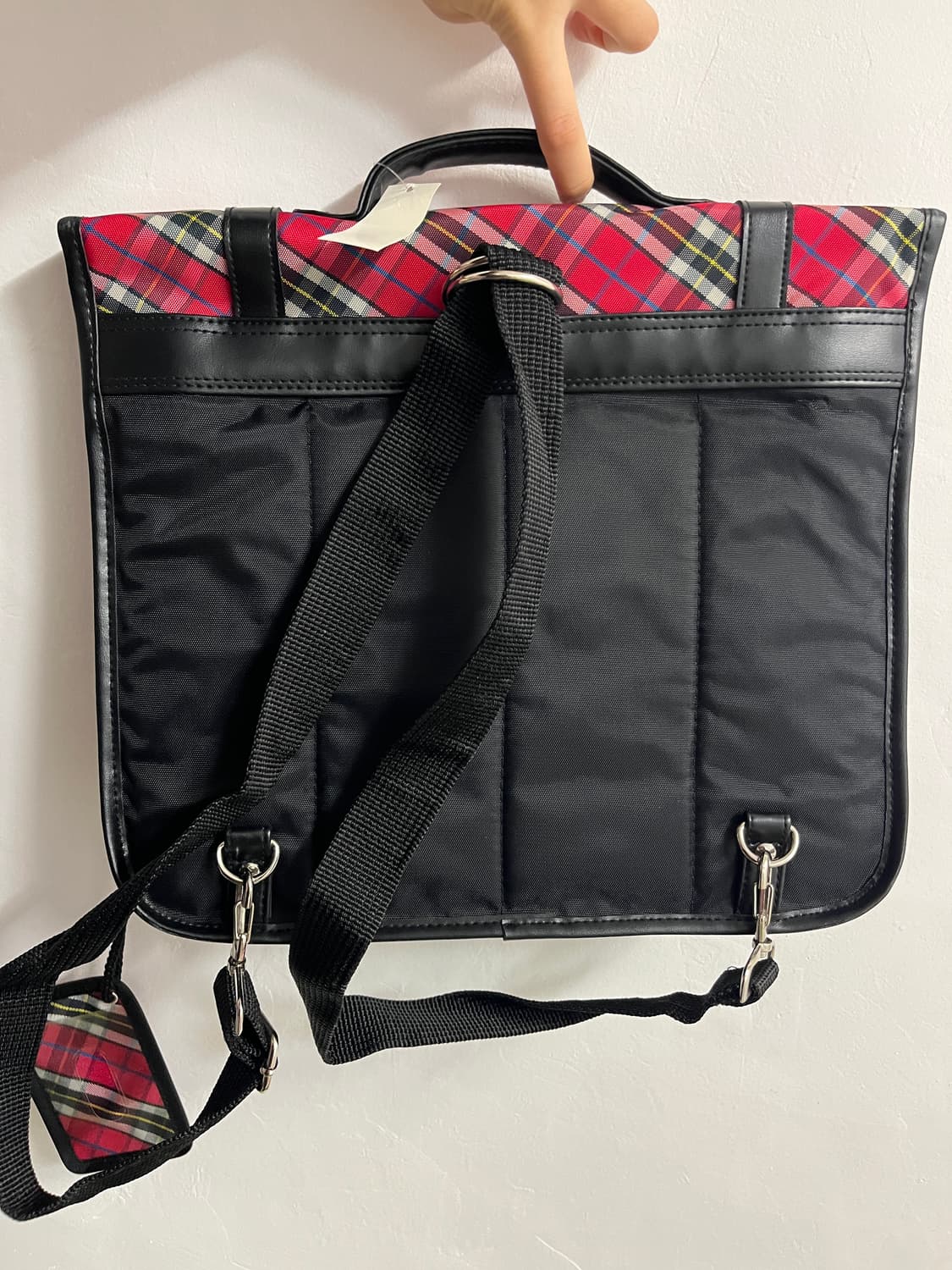 99 키티 체크 3way 가방 🍎 상품이미지9