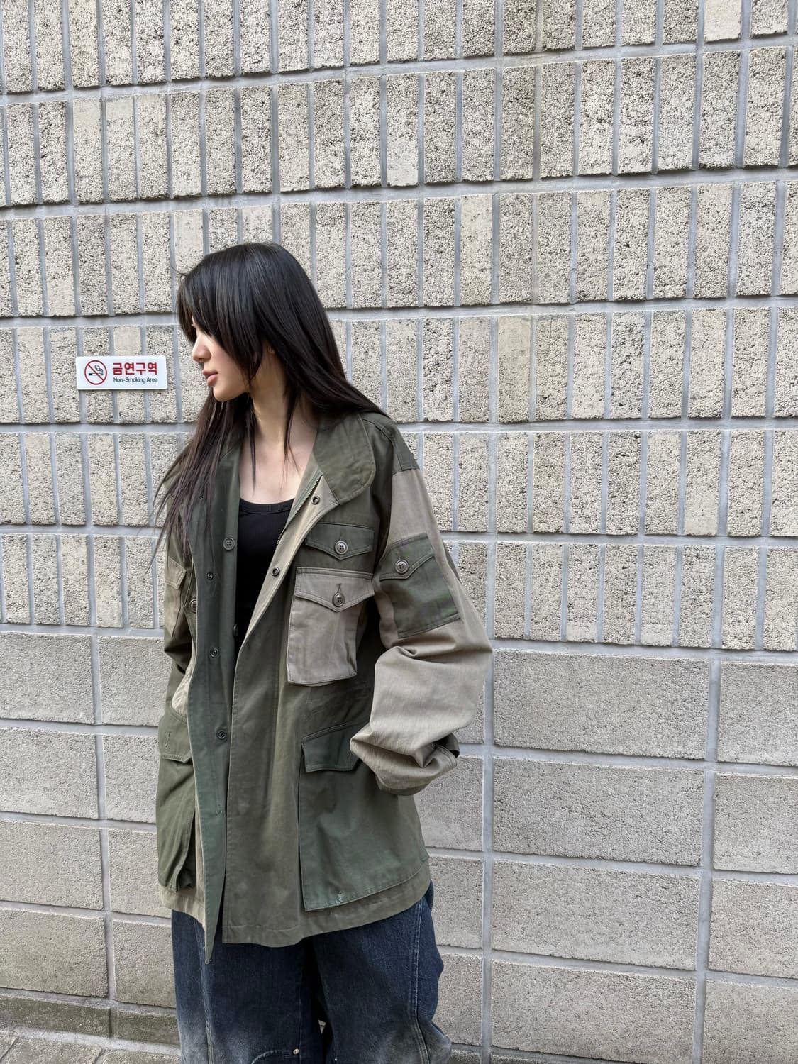 아웃스탠딩 오버핏 멀티포켓 자켓 상품이미지6