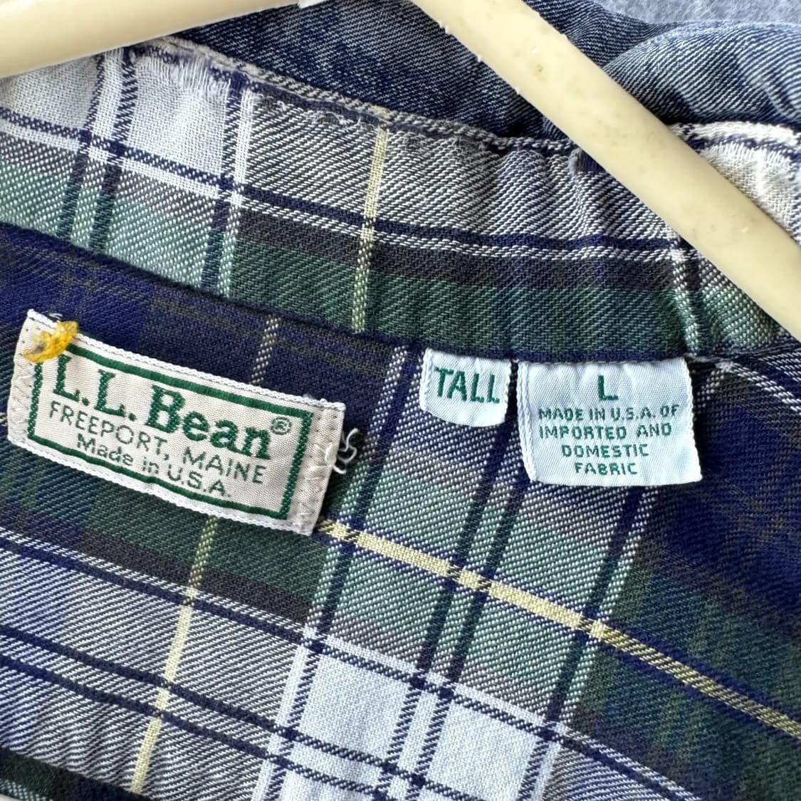 🇺🇸 90‘s 빈티지 엘엘빈 셔츠 상품이미지3