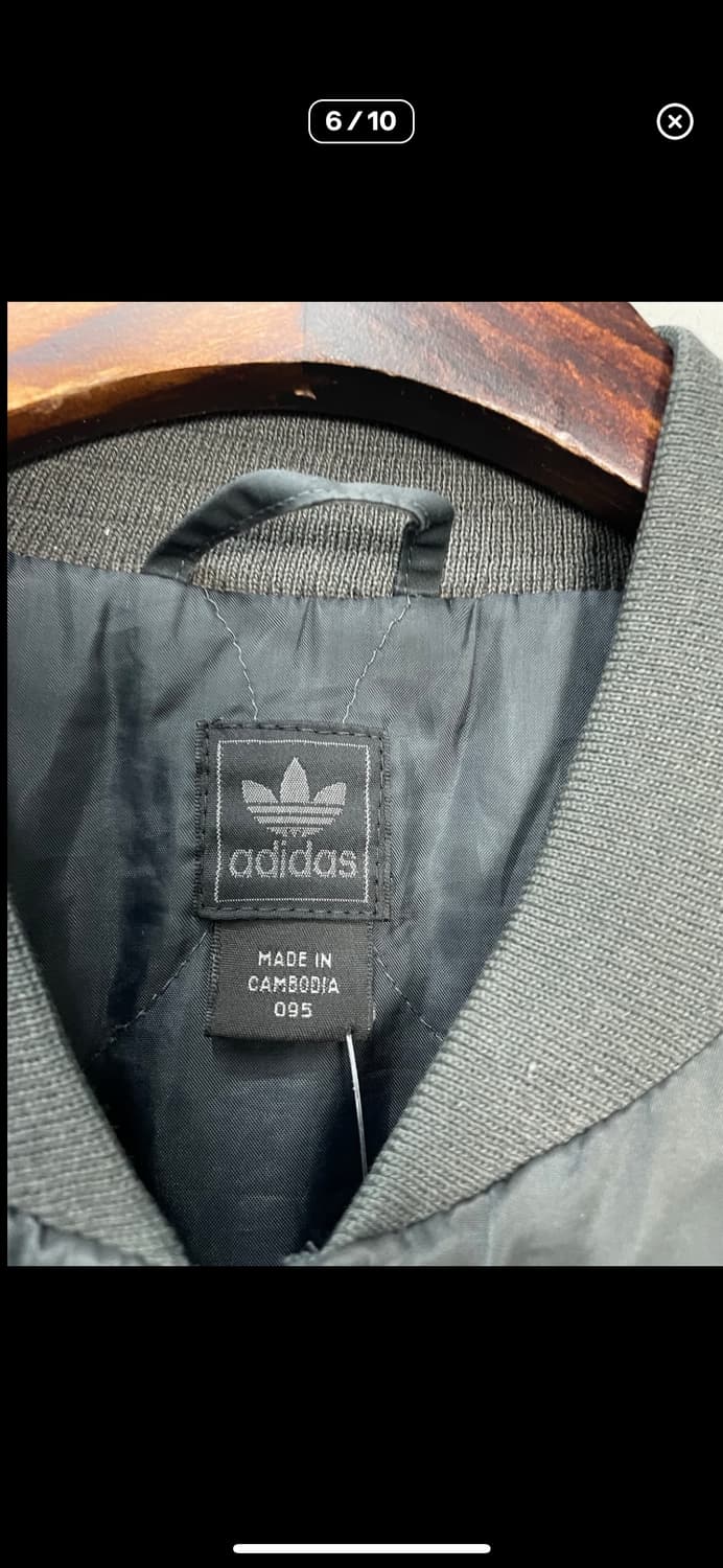 아디다스 백 빅로고 다크그레이 파이어버드 자켓 A2916 상품이미지5