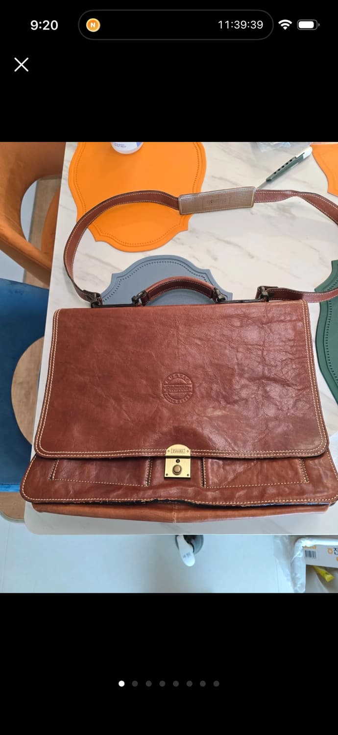 이태리가죽남자서류가방 상품이미지1