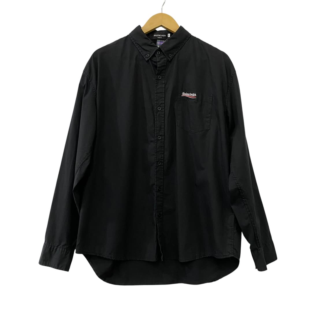 발렌시아가 빅로고 긴팔셔츠(XL) 상품이미지2