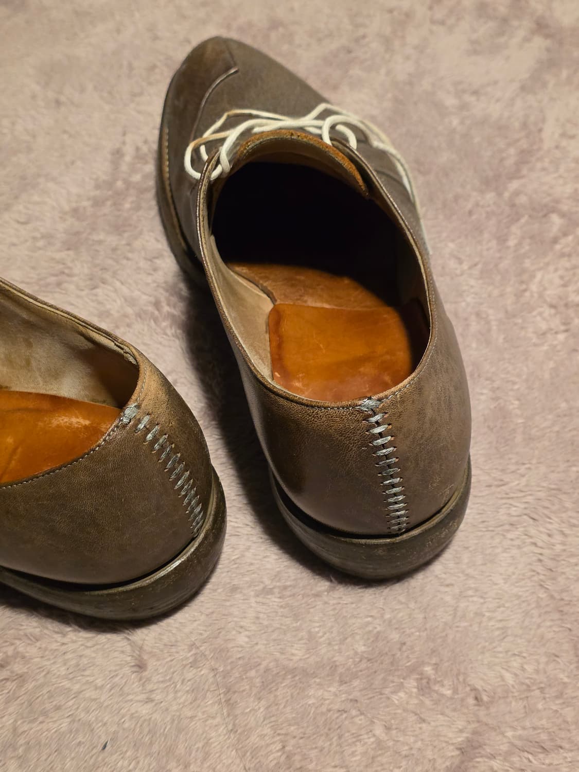The viridi anne stich leather shoes 상품이미지5